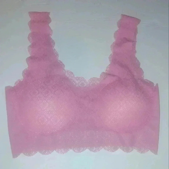 Laura Ashley All Day Comfort Wireless Pull On Bra. Size Medium. - Picture 1 of 5